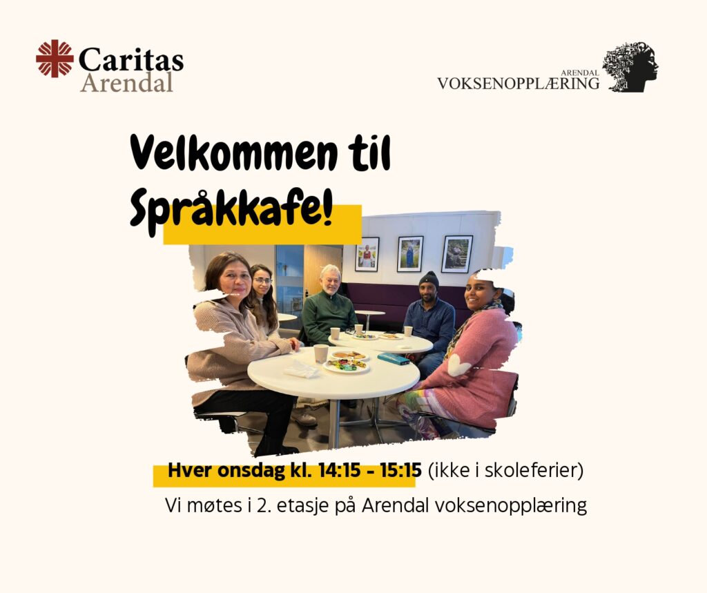 Plakat språkkafé