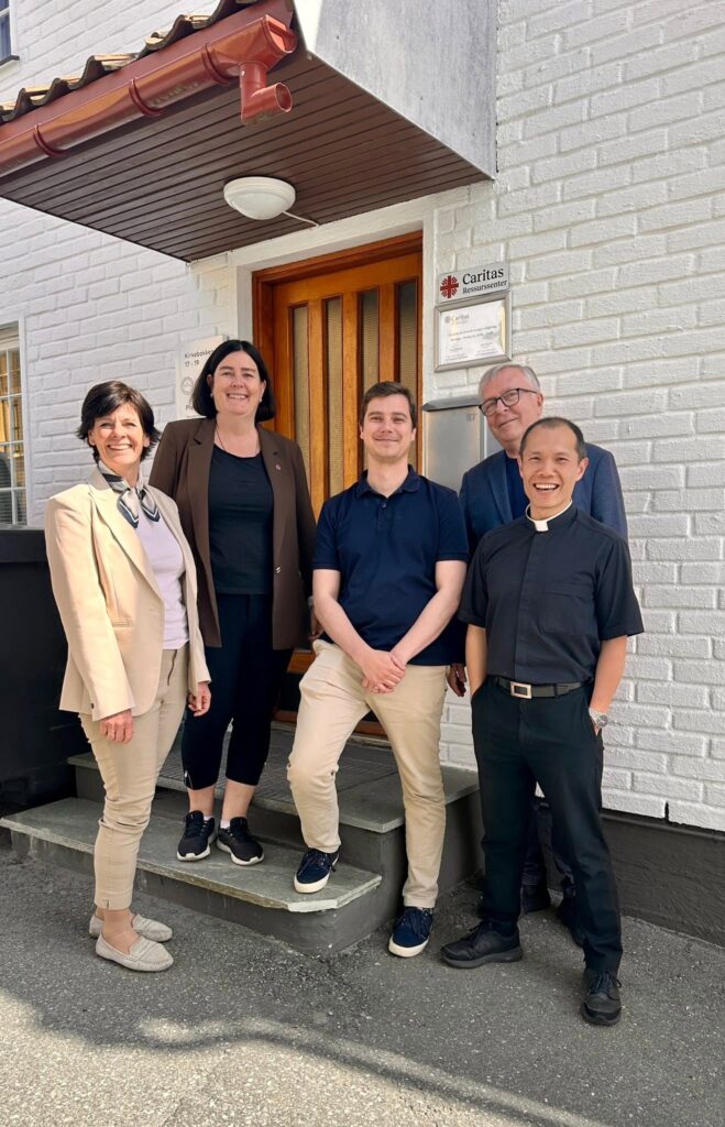Caritas Norway visiting Arendal